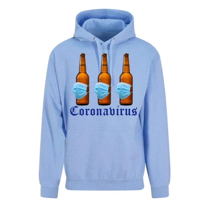 Coronavirus Funny Beer Doctor Unisex Surf Hoodie