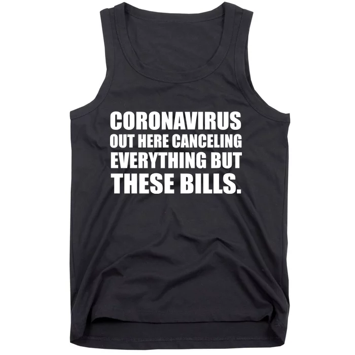 Coronavirus Out Here Canceling Everything But These Bills Tank Top