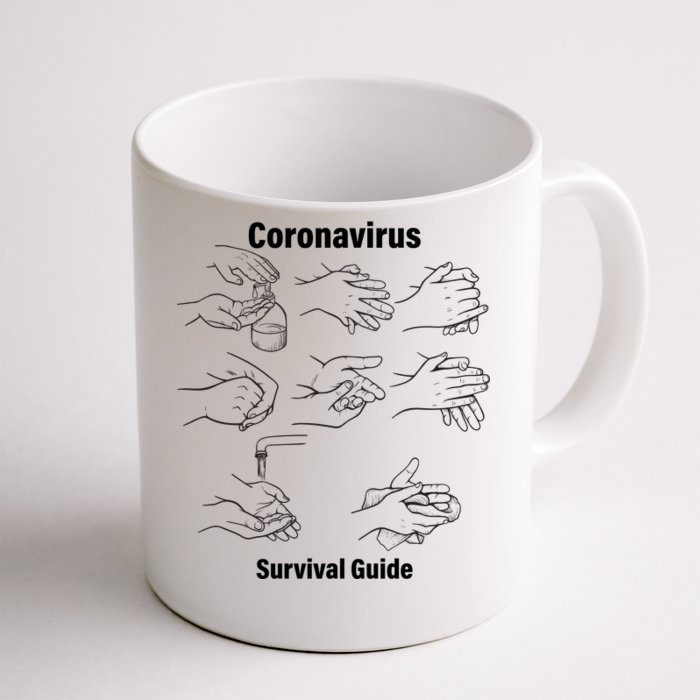 Coronavirus Survival Guide Front & Back Coffee Mug