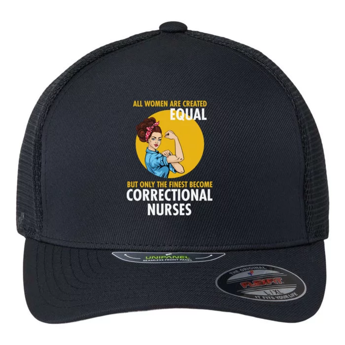 Correctional Nurse Flexfit Unipanel Trucker Cap