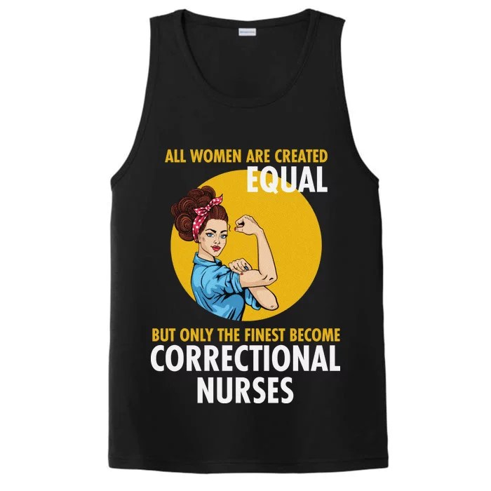 Correctional Nurse Performance Tank