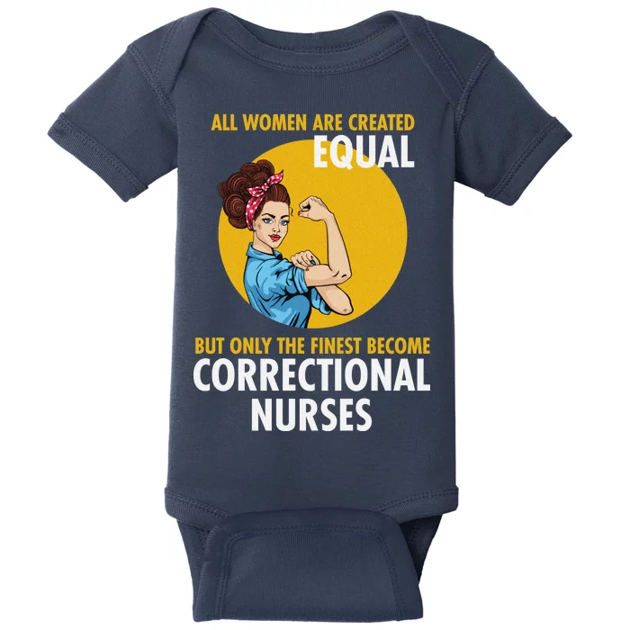 Correctional Nurse Baby Bodysuit