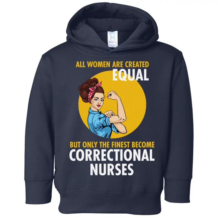 Correctional Nurse Toddler Hoodie