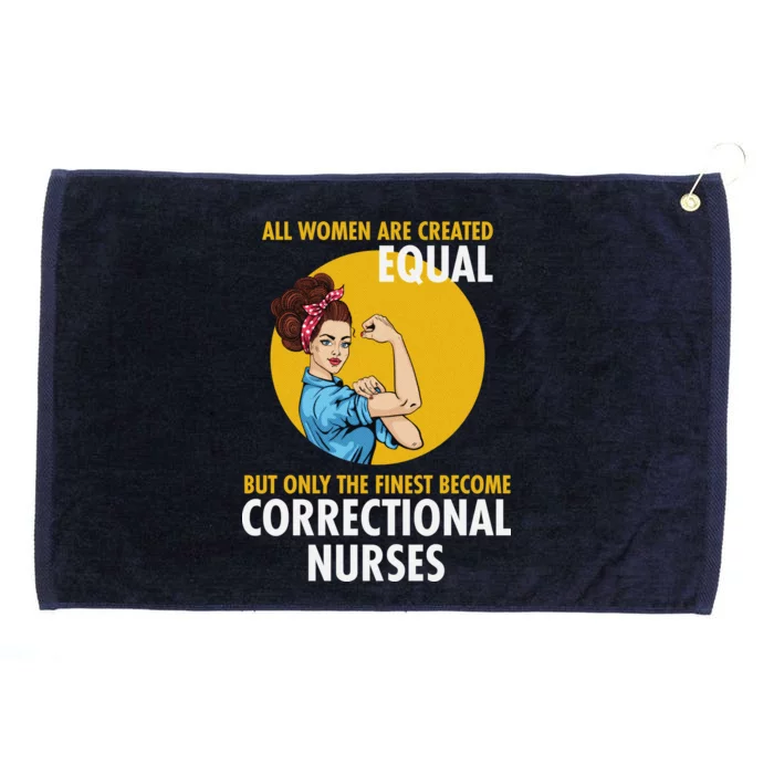 Correctional Nurse Grommeted Golf Towel