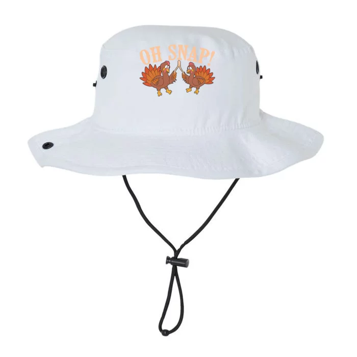 Cool Oh Snap! Funny Turkey With Wishbone Thanksgiving Gift Meaningful Gift Legacy Cool Fit Booney Bucket Hat