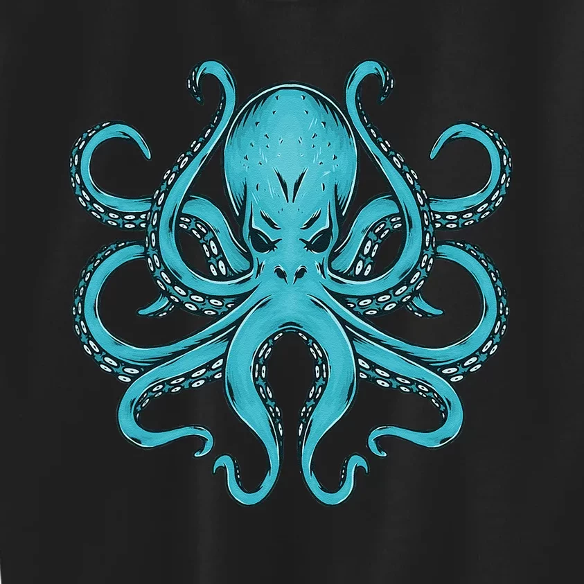 Cool Octopus Stuff Men Women Kraken Kids Octopus Kids Sweatshirt