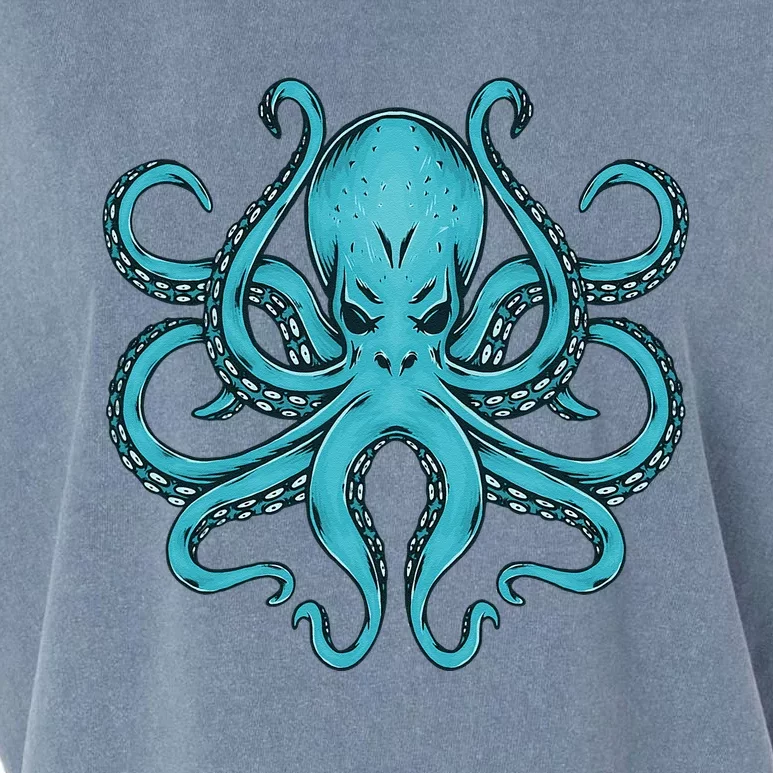 Cool Octopus Stuff Men Women Kraken Kids Octopus Garment-Dyed Women's Muscle Tee