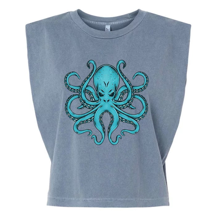 Cool Octopus Stuff Men Women Kraken Kids Octopus Garment-Dyed Women's Muscle Tee