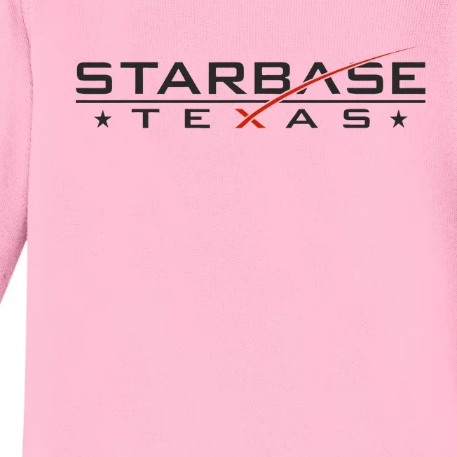 City Of Starbase Cameron County Texas Boca Chica Starship Baby Long Sleeve Bodysuit