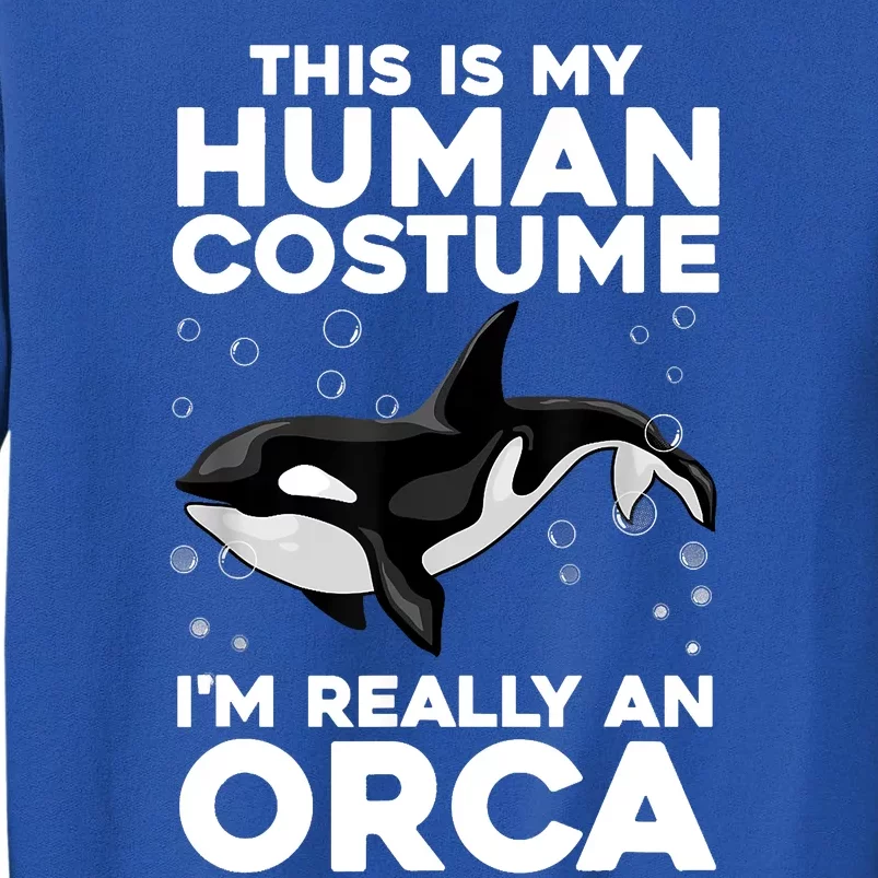 Cool Orca Sea Ocean Animal Orca Lover Tall Sweatshirt