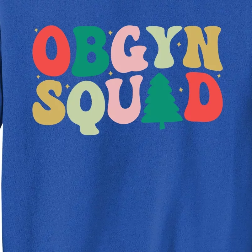 Christmas Obgyn Squad Obstetrician Gynecologist Obgyn Nurse Funny Gift Tall Sweatshirt