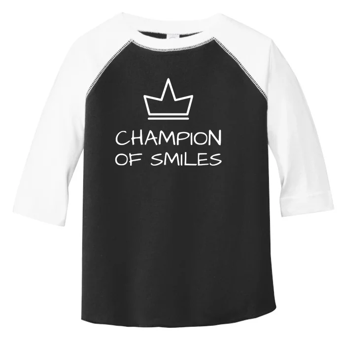 Champion Of Smiles Toddler Fine Jersey T-Shirt