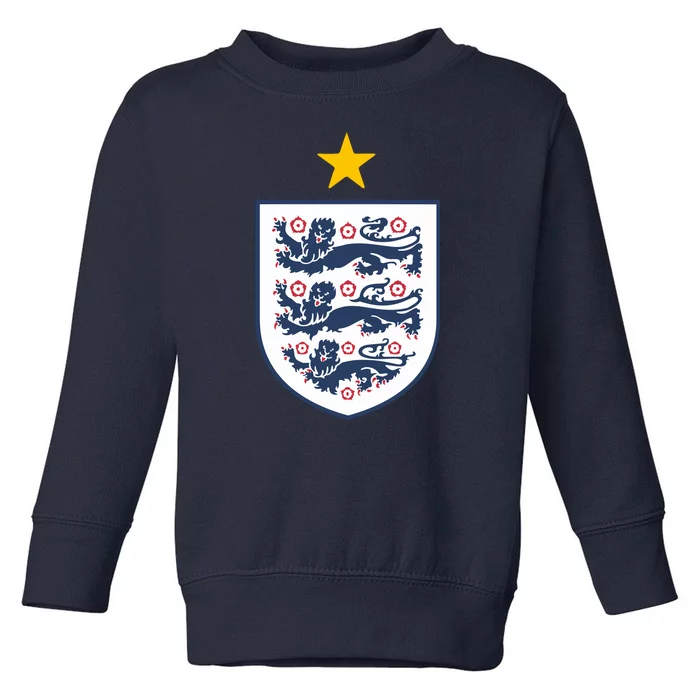 Cool One Star England Flag Toddler Sweatshirt