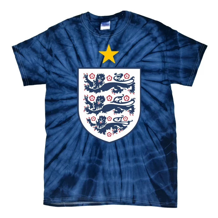 Cool One Star England Flag Tie-Dye T-Shirt