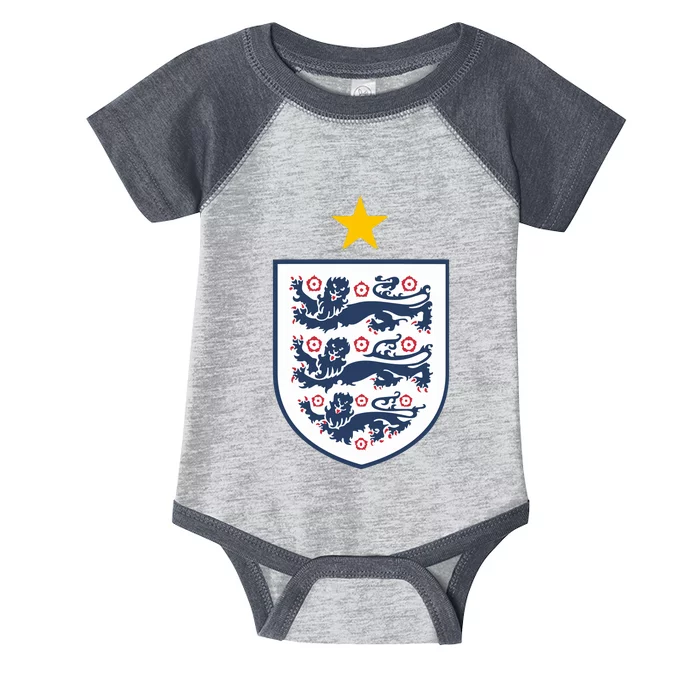 Cool One Star England Flag Infant Baby Jersey Bodysuit