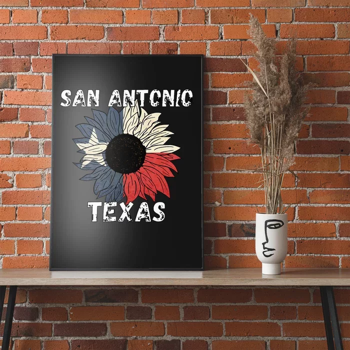 City Of San Antonio Apparel Souvenirs Poster