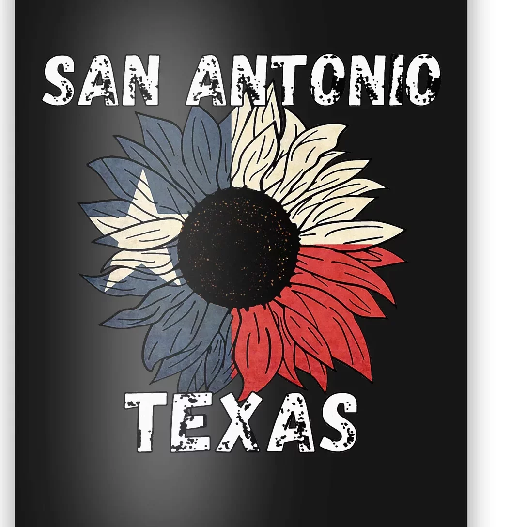 City Of San Antonio Apparel Souvenirs Poster