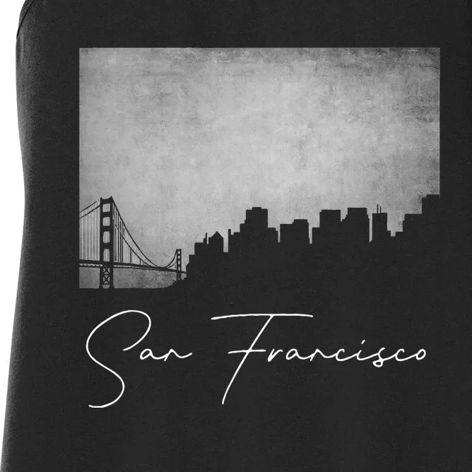 City Of San Francisco California Women's Racerback Tank