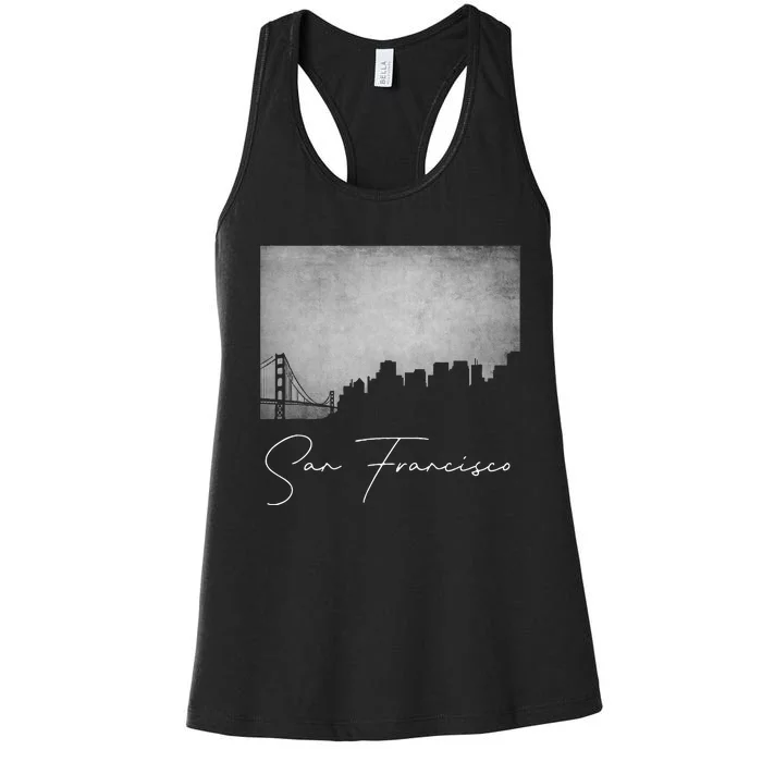 City Of San Francisco California Women's Racerback Tank