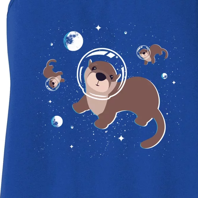 Cool Otter Space Gift Women's Racerback Tank