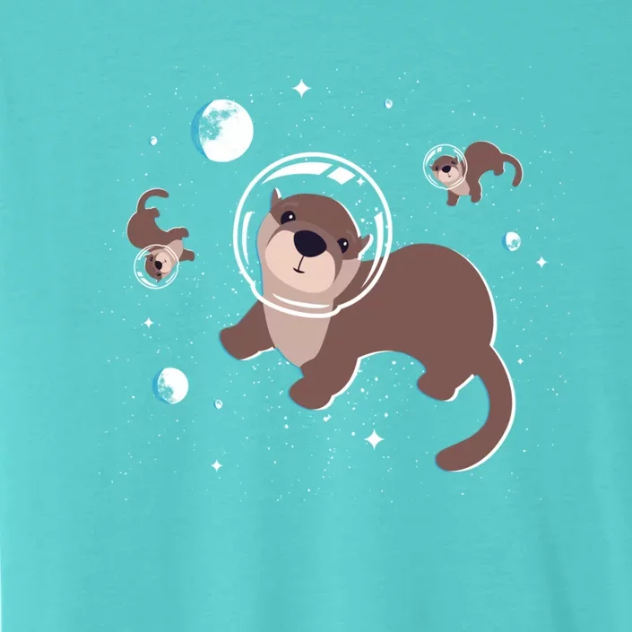 Cool Otter Space Gift ChromaSoft Performance T-Shirt