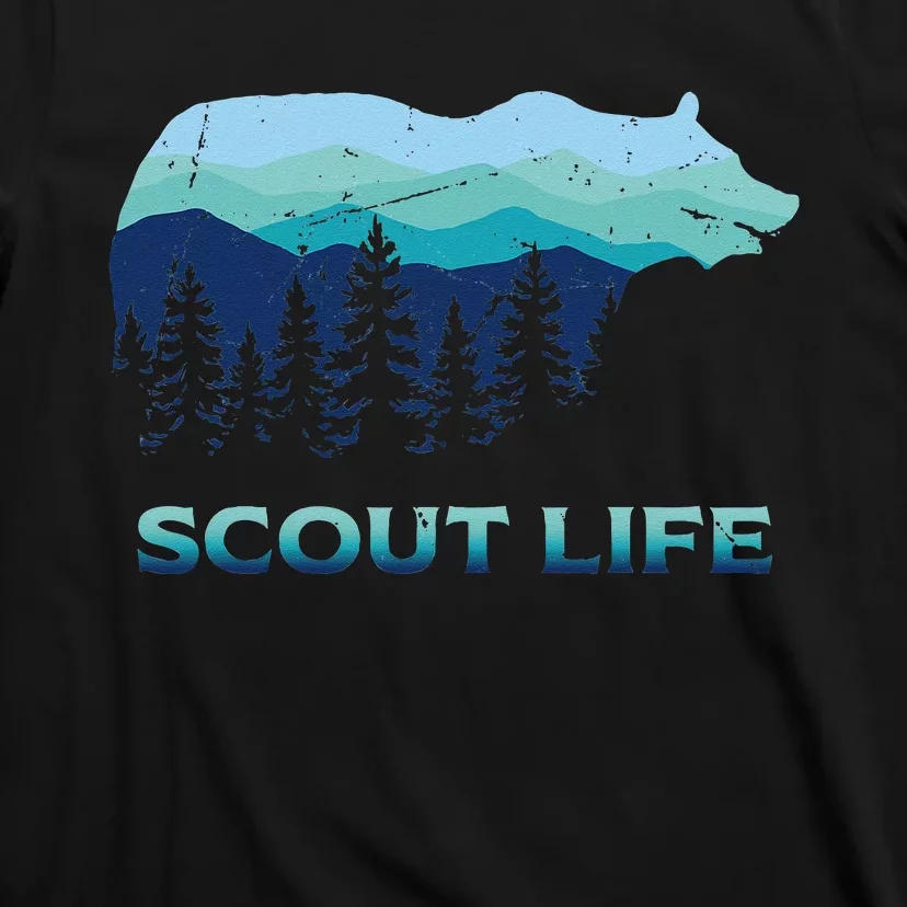 Camping Outdoor Scouting Hiking Scout Life T-Shirt