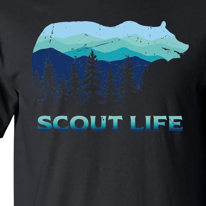 Camping Outdoor Scouting Hiking Scout Life Tall T-Shirt