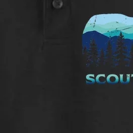 Camping Outdoor Scouting Hiking Scout Life Dry Zone Grid Performance Polo