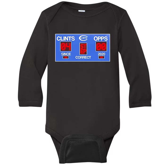 Clints Opps Since Correct 2024 Baby Long Sleeve Bodysuit