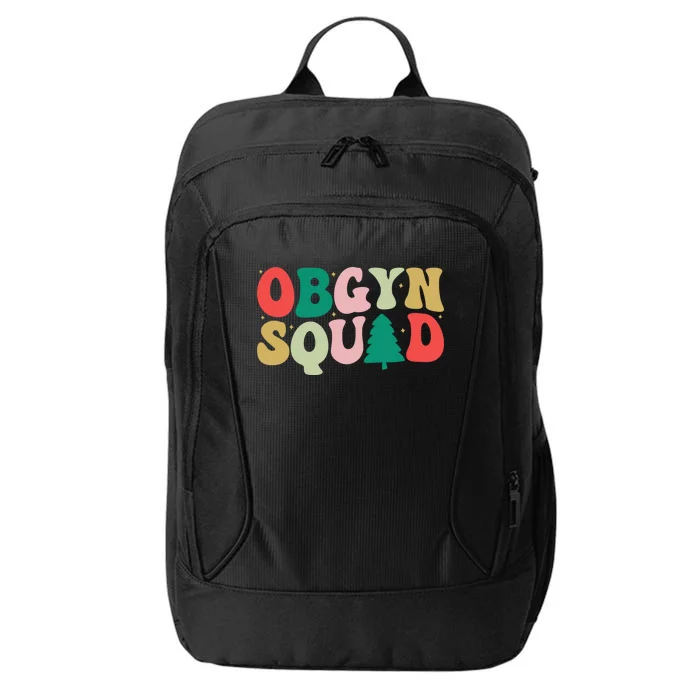 Christmas Obgyn Squad Obstetrician Gynecologist Obgyn Nurse Gift City Backpack