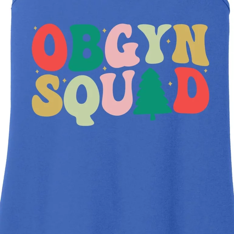 Christmas Obgyn Squad Obstetrician Gynecologist Obgyn Nurse Gift Ladies Essential Tank