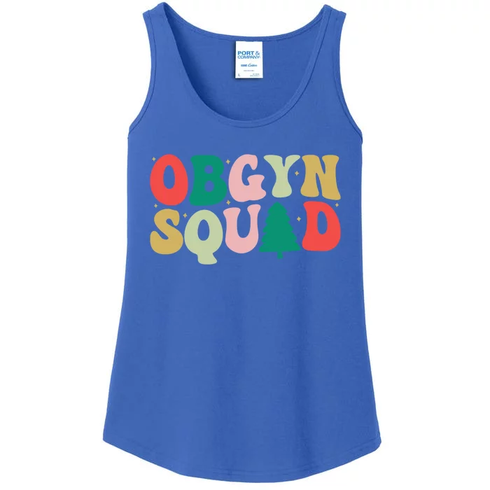 Christmas Obgyn Squad Obstetrician Gynecologist Obgyn Nurse Gift Ladies Essential Tank