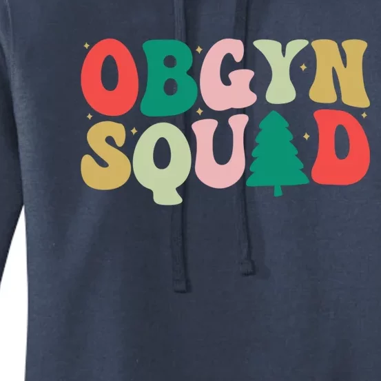 Christmas Obgyn Squad Obstetrician Gynecologist Obgyn Nurse Gift Women's Pullover Hoodie