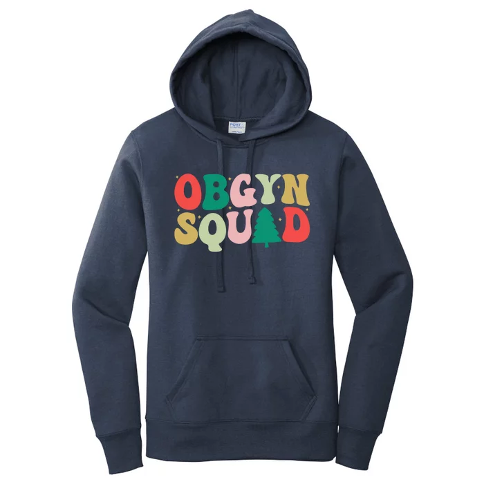 Christmas Obgyn Squad Obstetrician Gynecologist Obgyn Nurse Gift Women's Pullover Hoodie