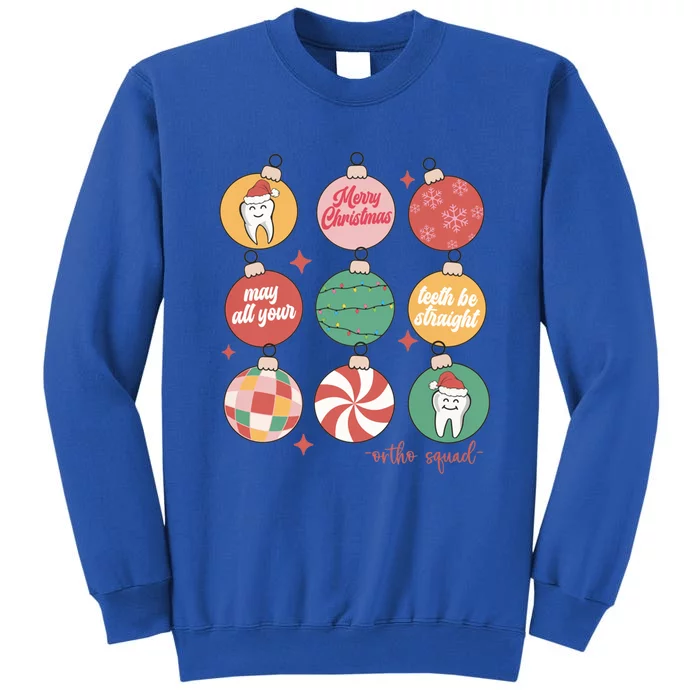 Christmas Orthodontic Squad Orthodontic Team Ortho Squad Gift Tall Sweatshirt