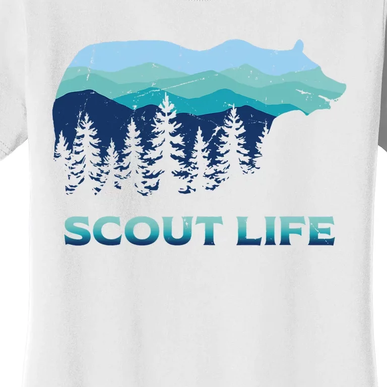 Camping Outdoor Scouting Hiking Scout Life Women's T-Shirt