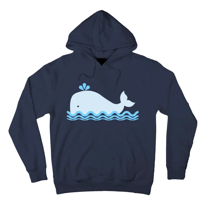 Cute Ocean Sea Life Whale Hoodie