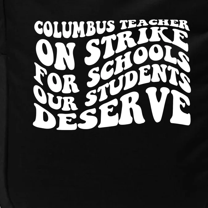 Columbus Ohio School Teachers Strike Impact Tech Backpack