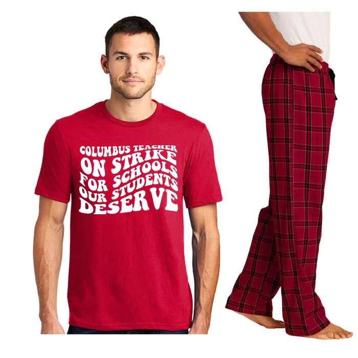 Columbus Ohio School Teachers Strike Pajama Set