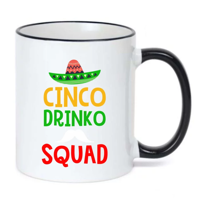 Cinco O Squad O De Mayo Party Great Gift Black Color Changing Mug