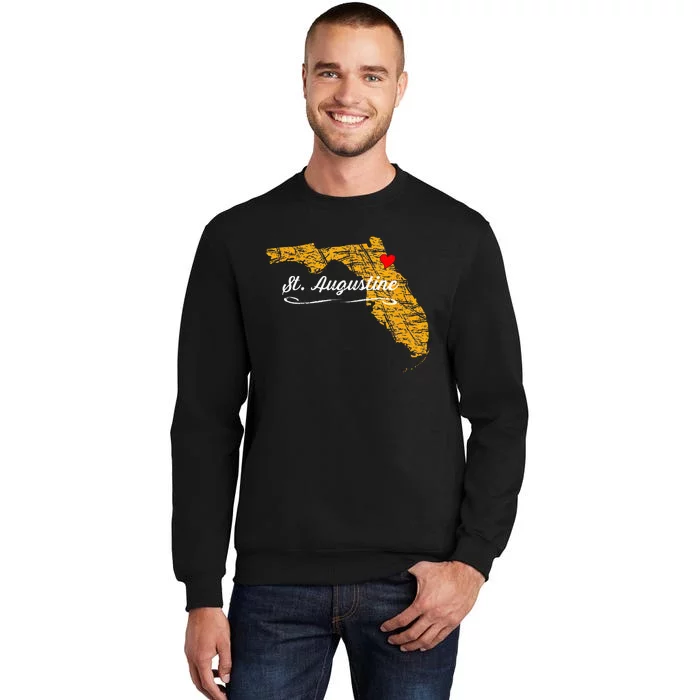 City Of St. Augustine FLORIDA Vacation Souvenir Tall Sweatshirt