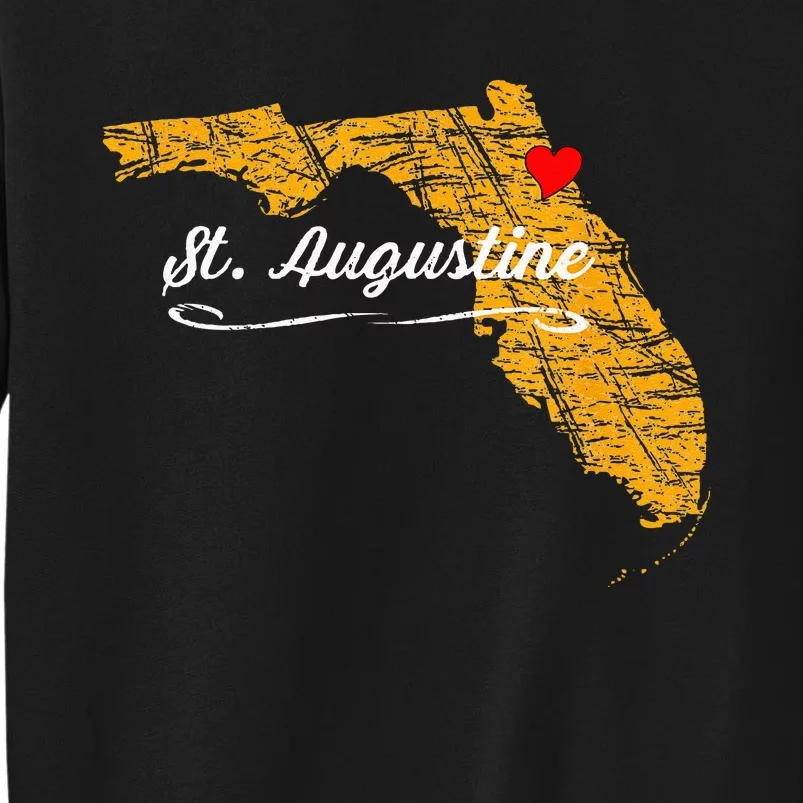 City Of St. Augustine FLORIDA Vacation Souvenir Tall Sweatshirt