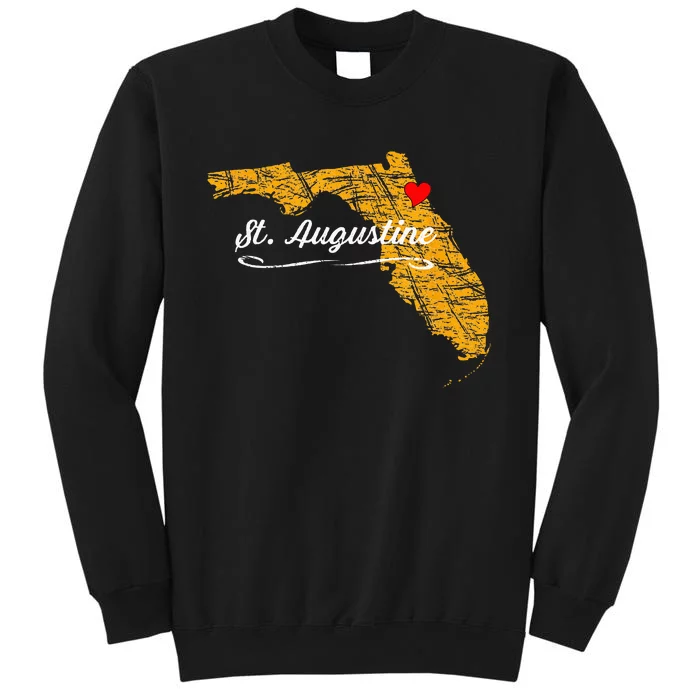 City Of St. Augustine FLORIDA Vacation Souvenir Tall Sweatshirt