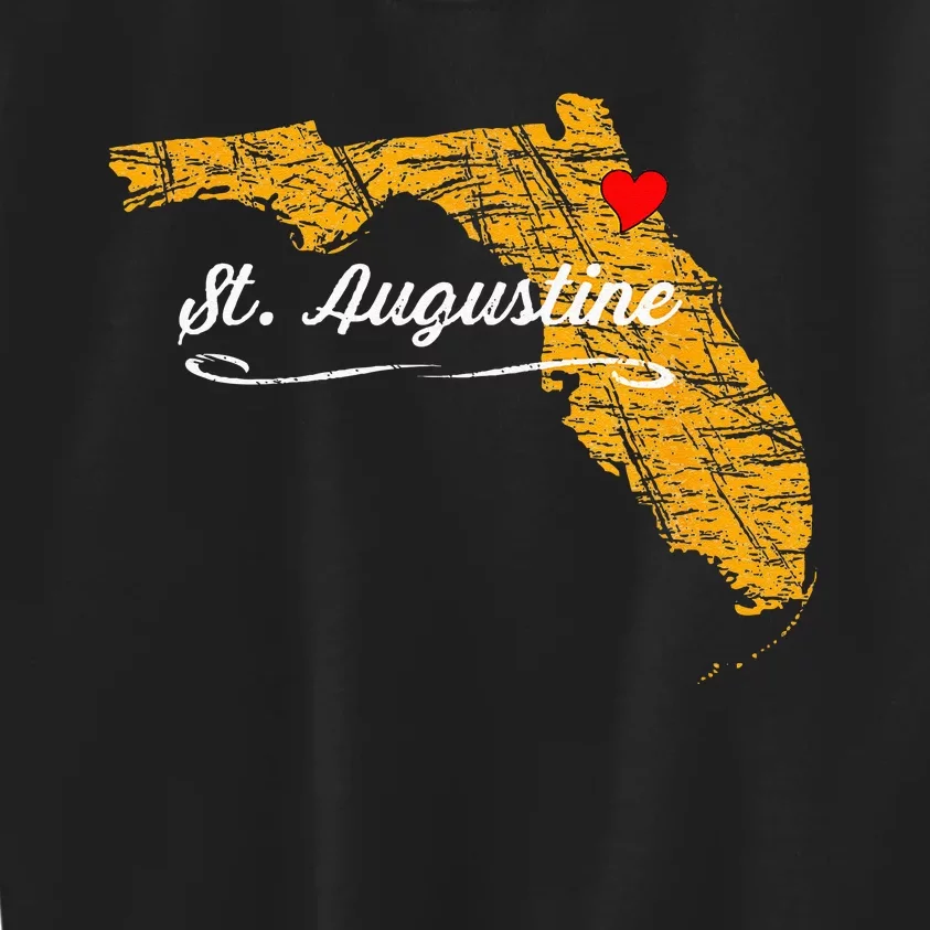 City Of St. Augustine FLORIDA Vacation Souvenir Kids Sweatshirt