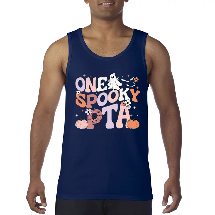 Cute One Spooky PTA Physical Therapy Assistant Halloween Tank Top