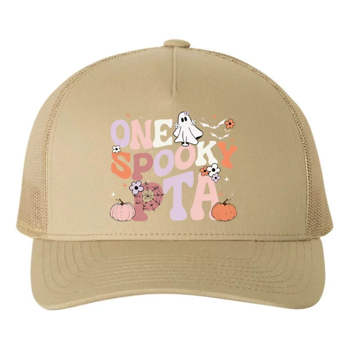 Cute One Spooky PTA Physical Therapy Assistant Halloween Yupoong Adult 5-Panel Trucker Hat