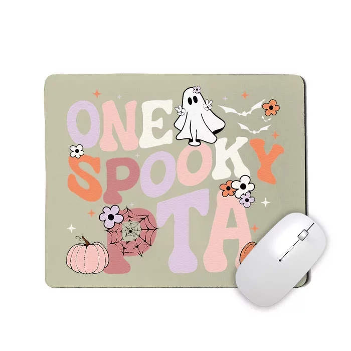 Cute One Spooky PTA Physical Therapy Assistant Halloween Mousepad