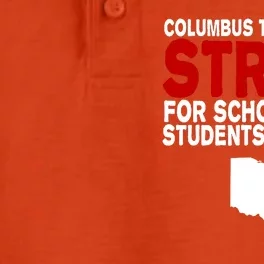 Columbus Ohio School Teachers On Strike Dry Zone Grid Performance Polo