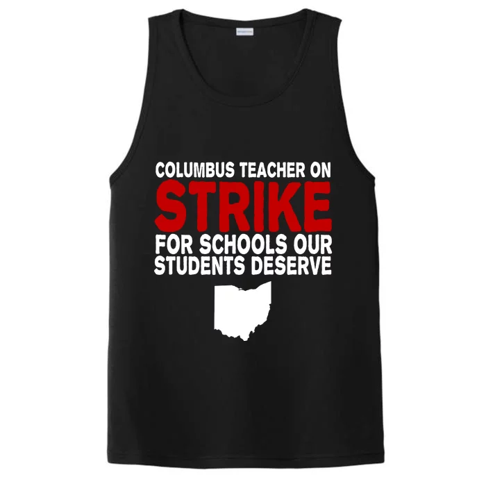 Columbus Ohio School Teachers On Strike Performance Tank