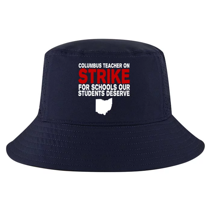 Columbus Ohio School Teachers On Strike Cool Comfort Performance Bucket Hat